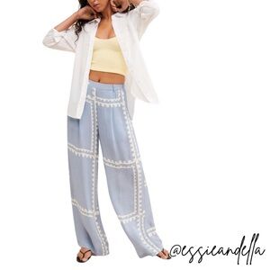Mon Renn Serape Wide Leg Pants (Anthropologie)